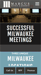 Mobile Screenshot of marcusmeetings.com
